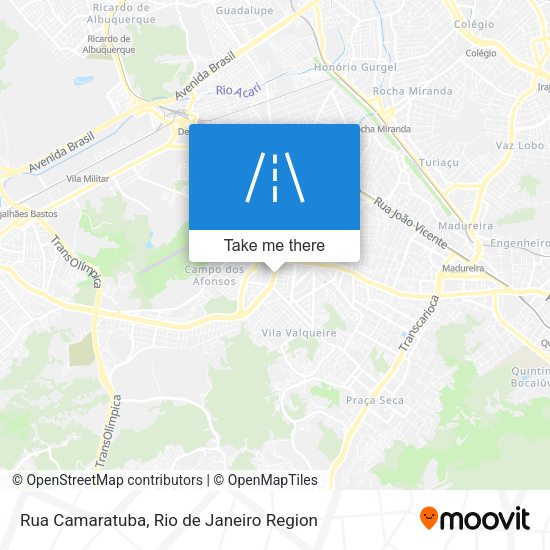 Rua Camaratuba map