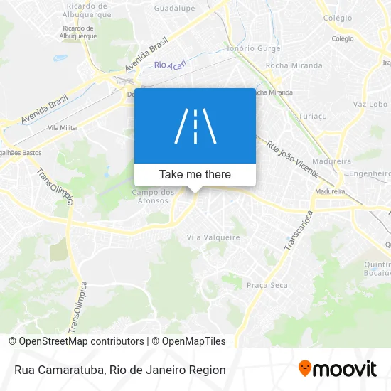 Rua Camaratuba map