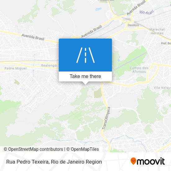 Rua Pedro Texeira map