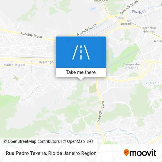 Rua Pedro Texeira map