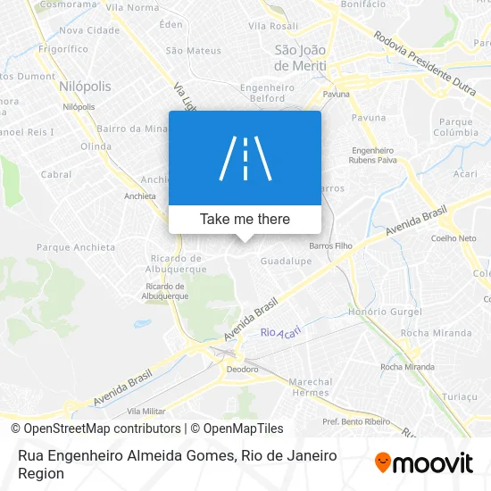 Rua Engenheiro Almeida Gomes map