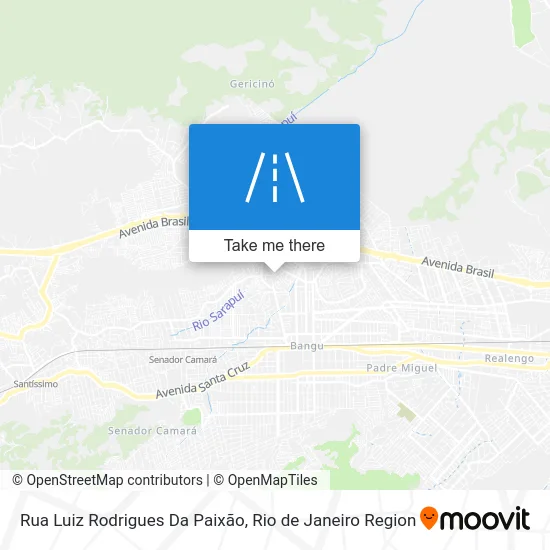 Rua Luiz Rodrigues Da Paixão map