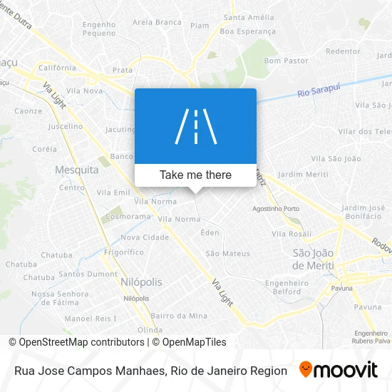 Rua Jose Campos Manhaes map