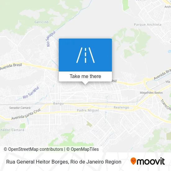 Rua General Heitor Borges map