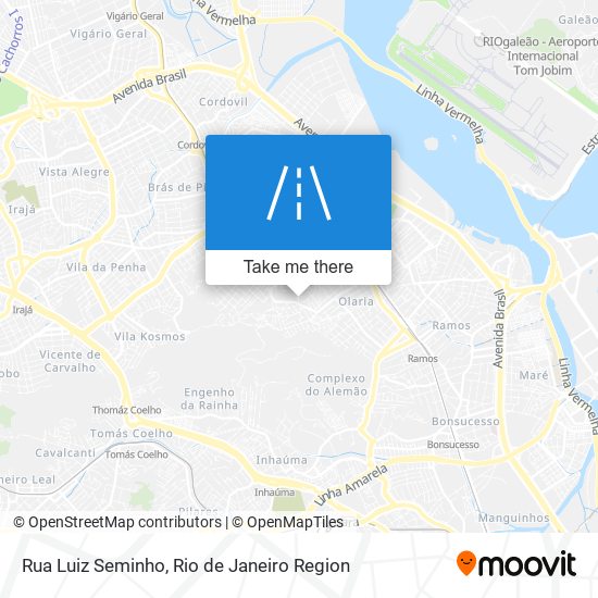 Rua Luiz Seminho map