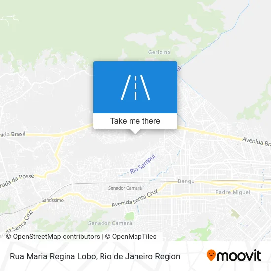 Rua Maria Regina Lobo map