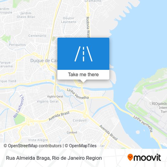 Rua Almeida Braga map