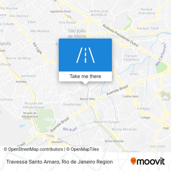 Travessa Santo Amaro map