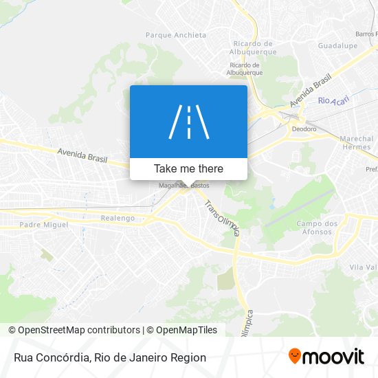 Mapa Rua Concórdia