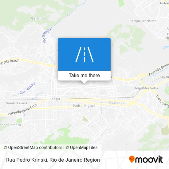 Rua Pedro Krinski map