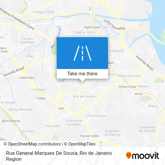 Rua General Marques De Sousa map