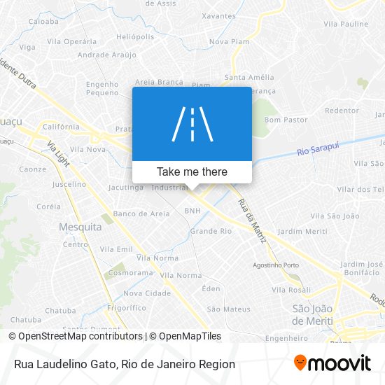 Rua Laudelino Gato map
