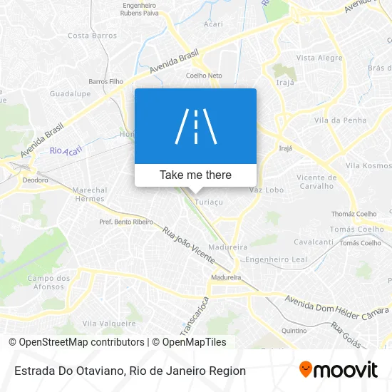 Estrada Do Otaviano map