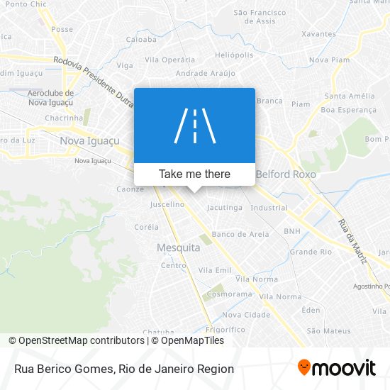 Rua Berico Gomes map