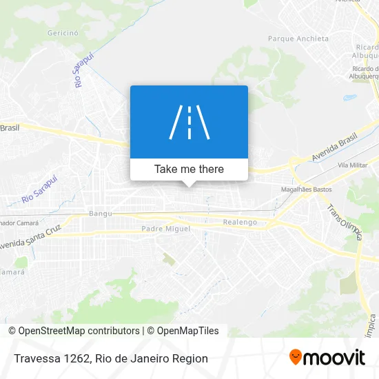 Travessa 1262 map