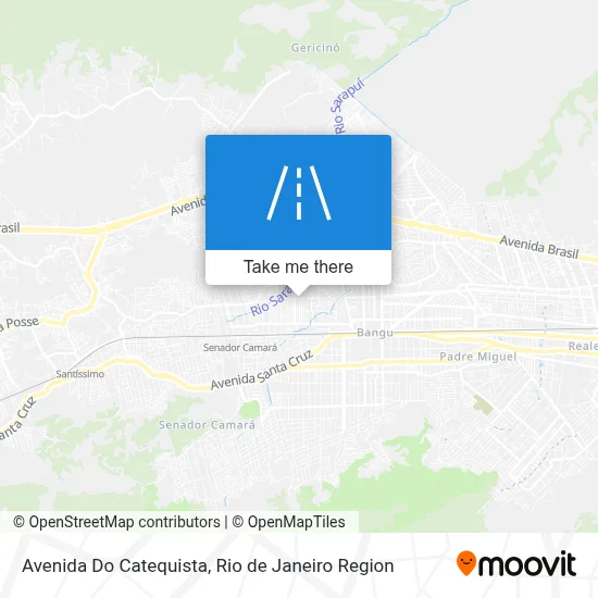 Avenida Do Catequista map