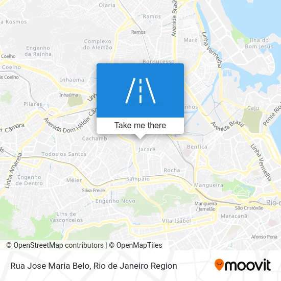 Rua Jose Maria Belo map