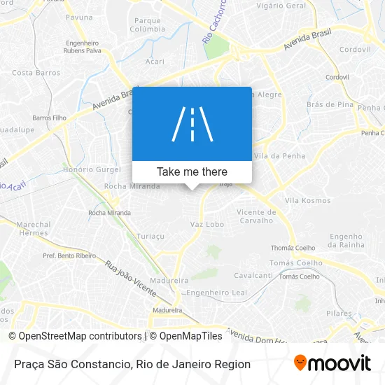 Praça Sāo Constancio map