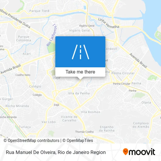 Rua Manuel De Olveira map