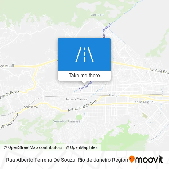 Rua Alberto Ferreira De Souza map