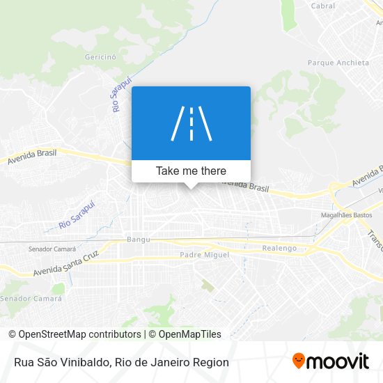 Rua São Vinibaldo map