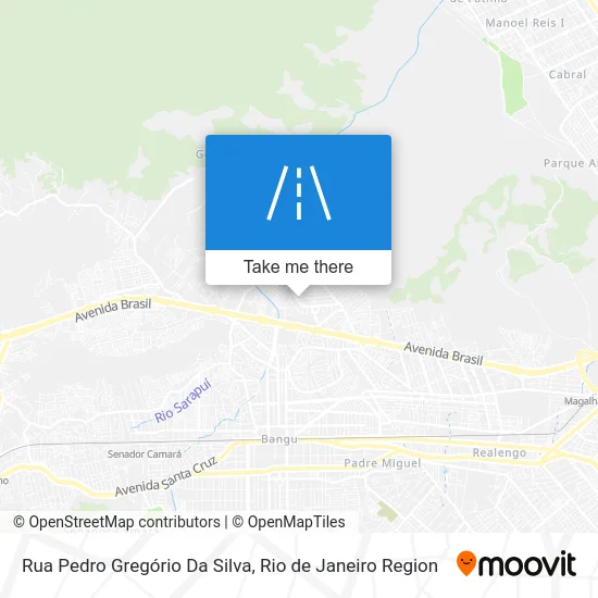 Rua Pedro Gregório Da Silva map