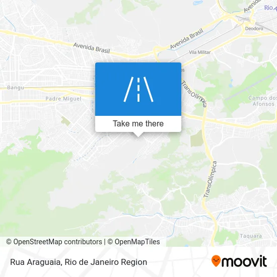 Rua Araguaia map