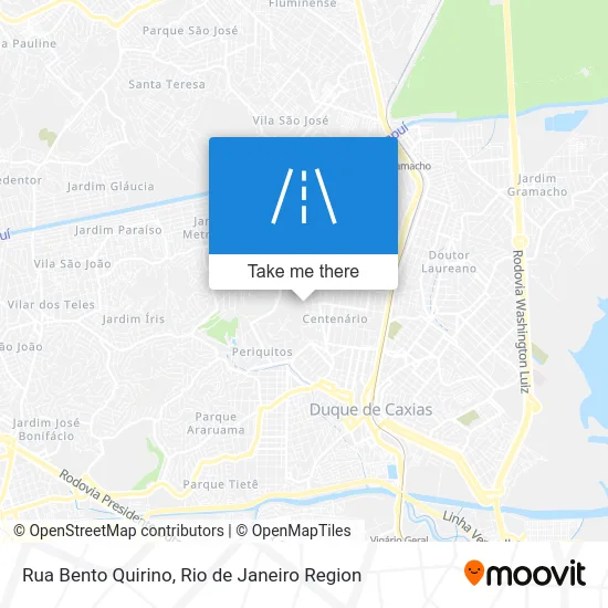 Rua Bento Quirino map