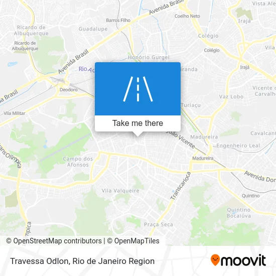Travessa Odlon map