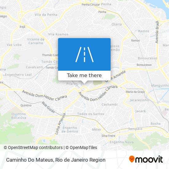 Mapa Caminho Do Mateus