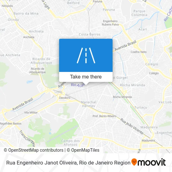 Rua Engenheiro Janot Oliveira map
