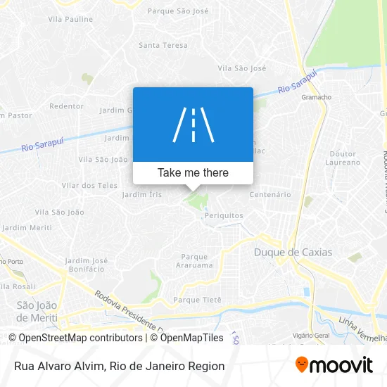 Rua Alvaro Alvim map