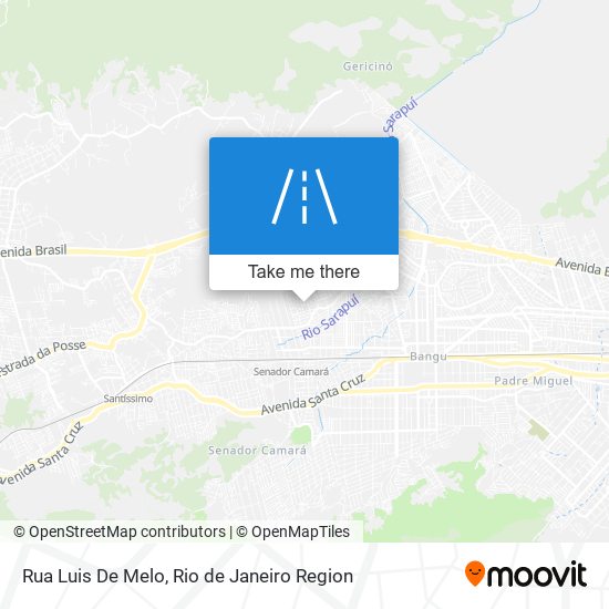 Mapa Rua Luis De Melo