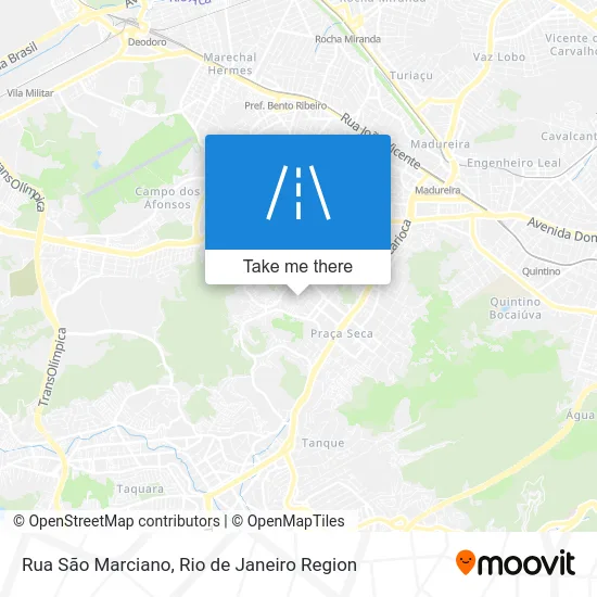 Rua São Marciano map