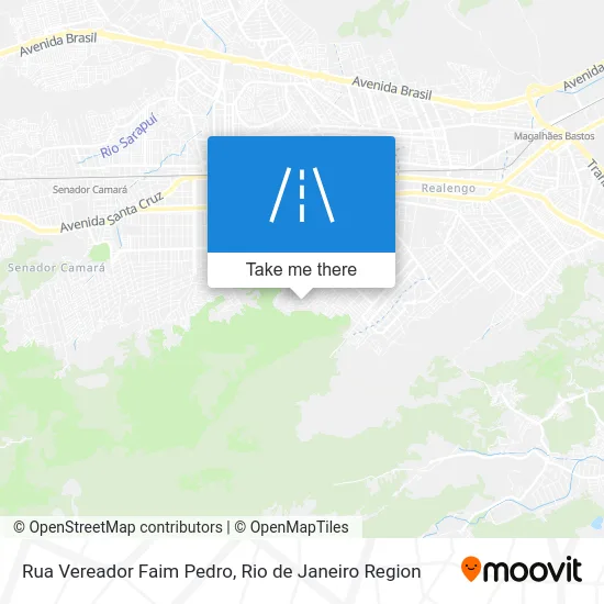 Rua Vereador Faim Pedro map
