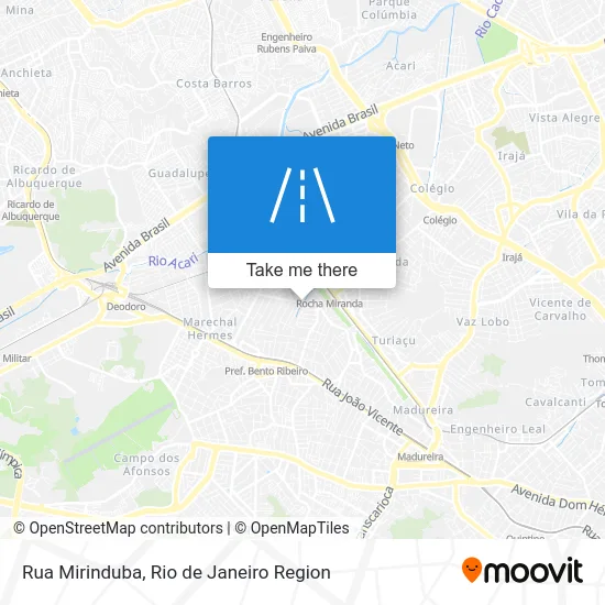 Rua Mirinduba map