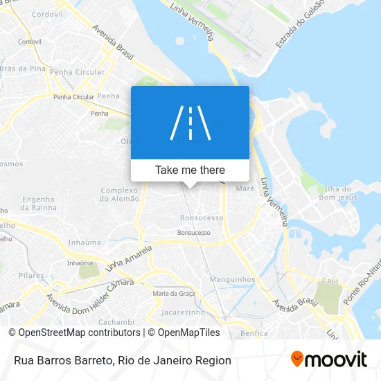 Rua Barros Barreto map