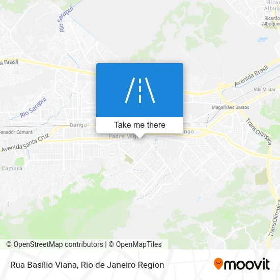 Rua Basílio Viana map
