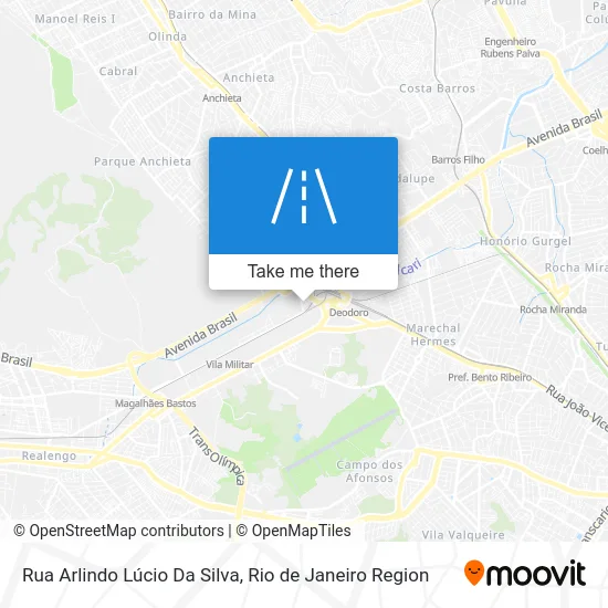 Rua Arlindo Lúcio Da Silva map