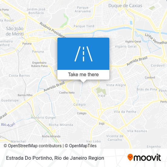 Estrada Do Portinho map