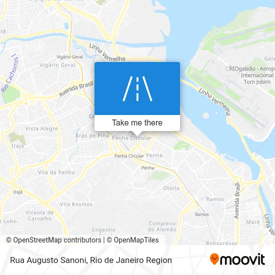 Rua Augusto Sanoni map