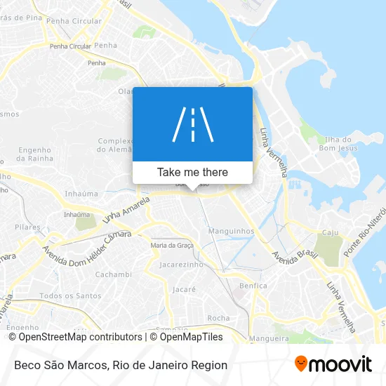 Beco São Marcos map