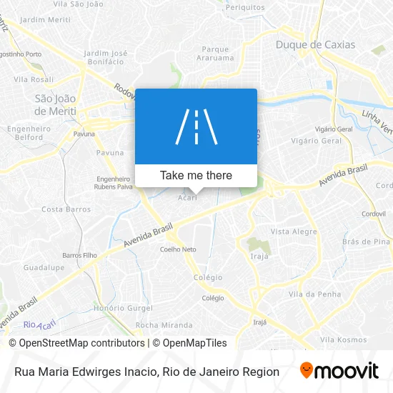 Rua Maria Edwirges Inacio map