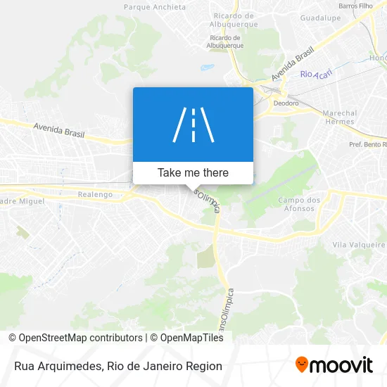Rua Arquimedes map