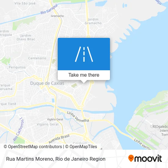 Rua Martins Moreno map