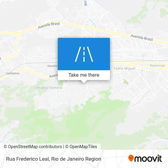 Rua Frederico Leal map