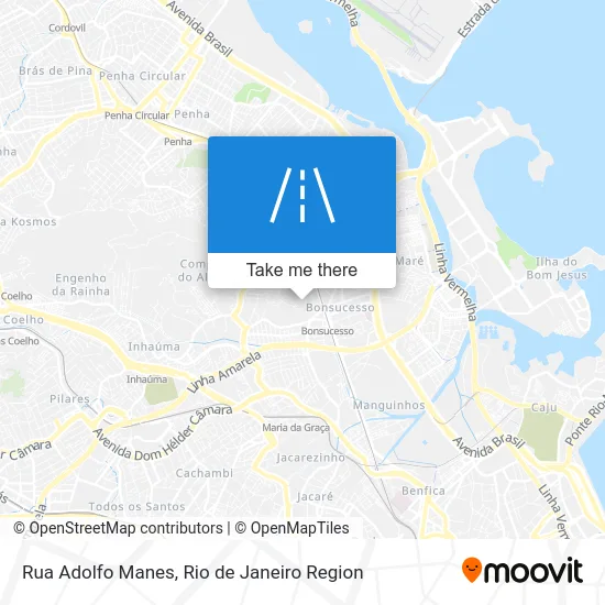 Rua Adolfo Manes map