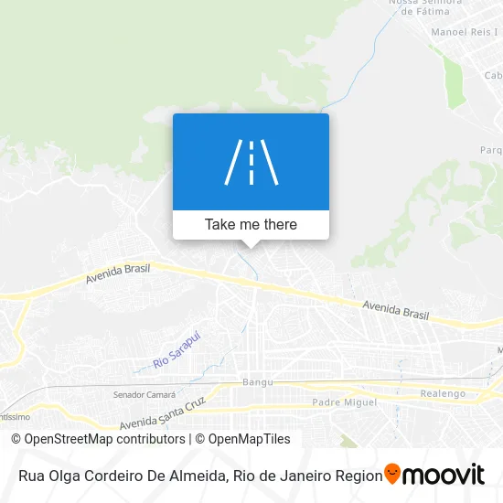 Rua Olga Cordeiro De Almeida map