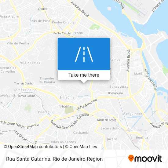 Rua Santa Catarina map