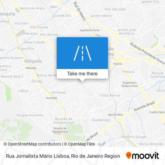 Rua Jornalista Mário Lisboa map